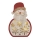 LED Christmas decoration LED/2xAAA Santa