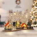 LED Christmas decoration LED/2xAAA small town