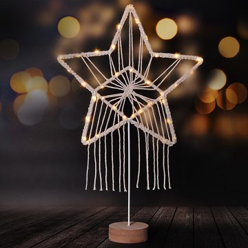 LED Christmas decoration LED/2xAAA star