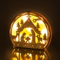 LED Christmas decoration LED/2xAAA warm white