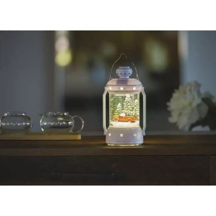 LED Christmas decoration LED/3xAA lantern