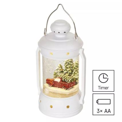 LED Christmas decoration LED/3xAA lantern