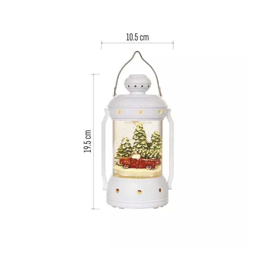LED Christmas decoration LED/3xAA lantern
