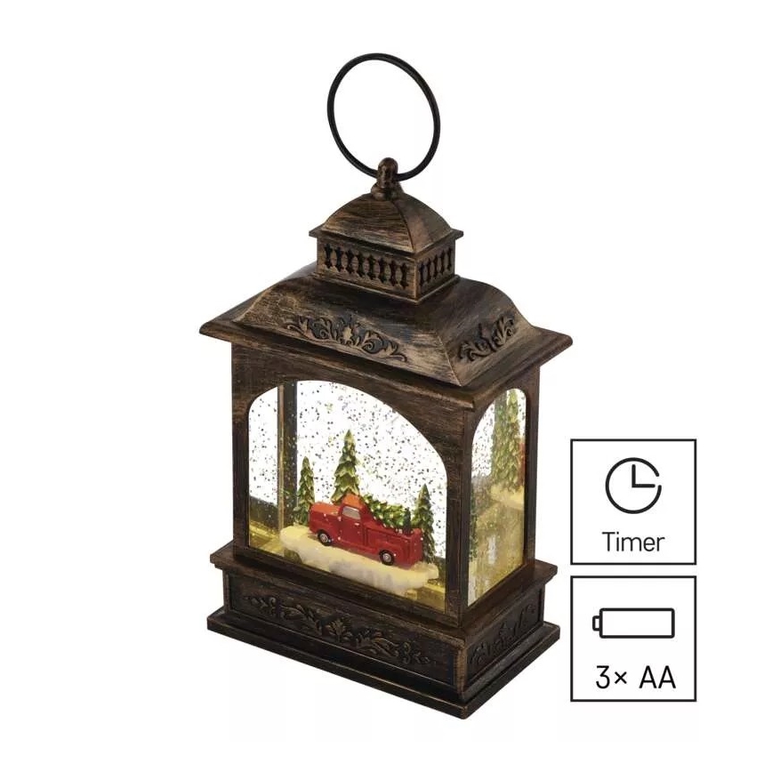 LED Christmas decoration LED/3xAA lantern