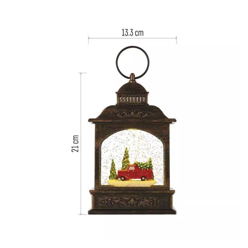 LED Christmas decoration LED/3xAA lantern