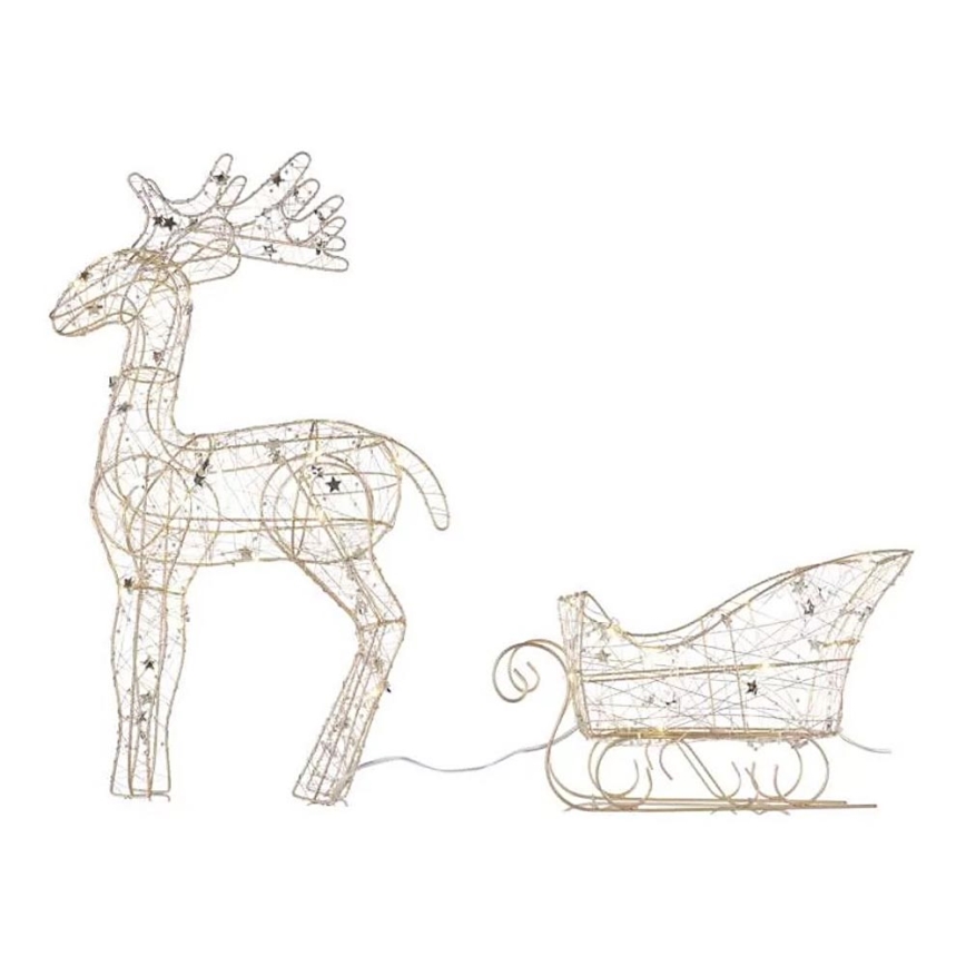 LED Christmas decoration LED/3xAA warm white