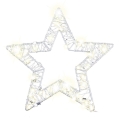 LED Christmas decoration LED/3xAA/warm white star