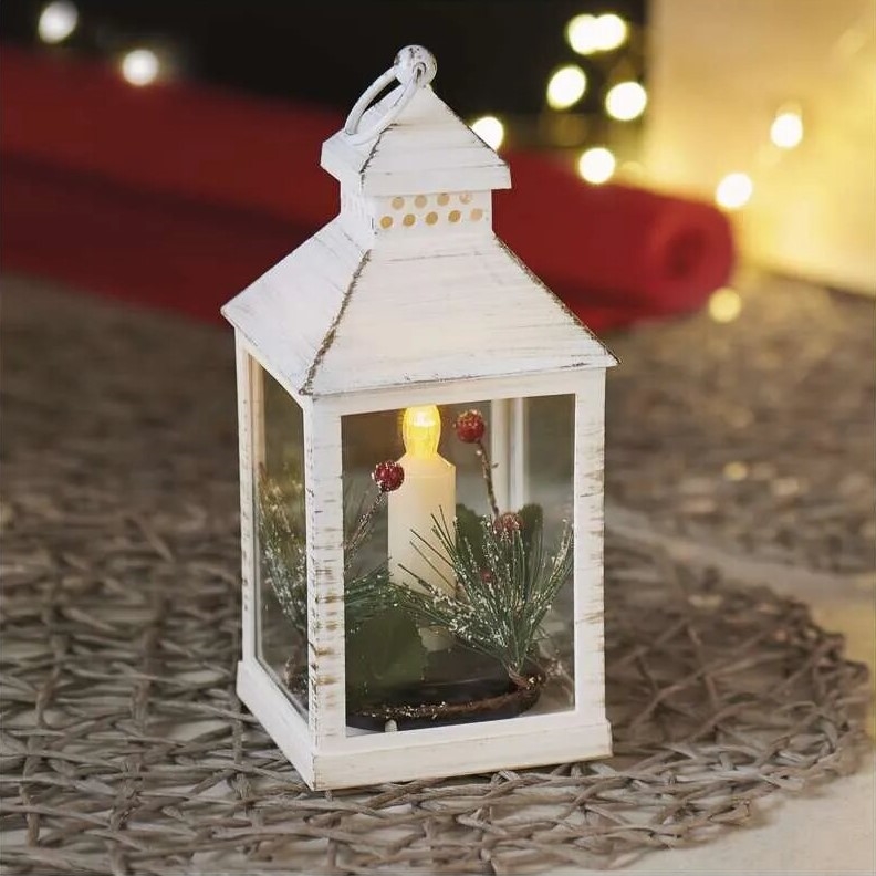 LED Christmas decoration LED/3xAAA lantern
