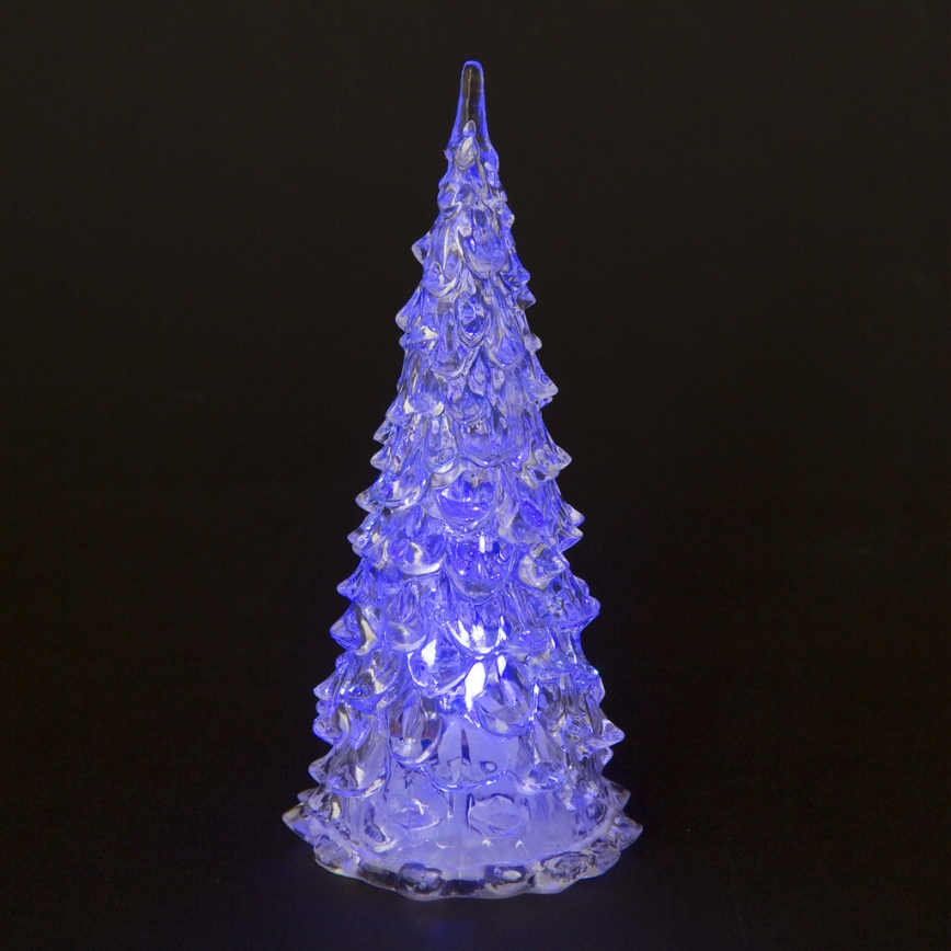 LED Christmas decoration LED/3xAG10 16cm multicolor