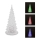 LED Christmas decoration LED/3xAG10 22cm multicolor