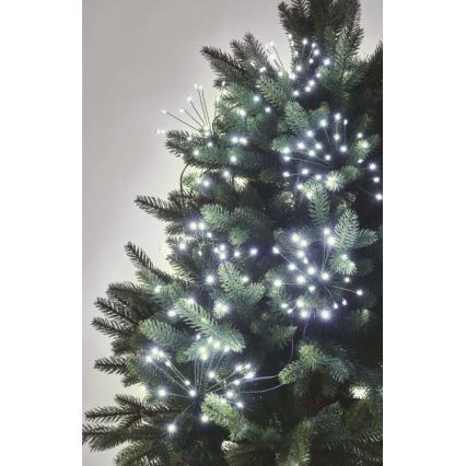 LED Christmas Light String, 450 LEDs, 8+3 m, Cool White