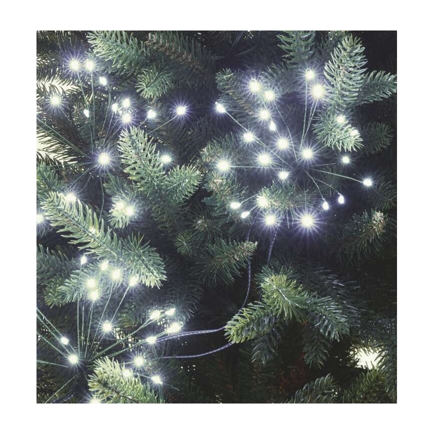 LED Christmas lights 450xLED 8+3 m cold white