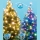 LED Christmas outdoor chain 100xLED/5 functions 10m IP44 warm white/multicolor
