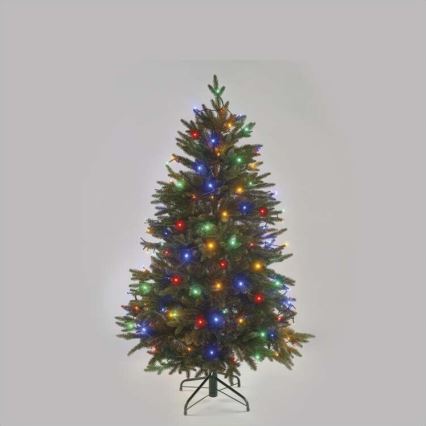 LED Christmas outdoor chain 120xLED/8 modes 17m IP44 multicolor