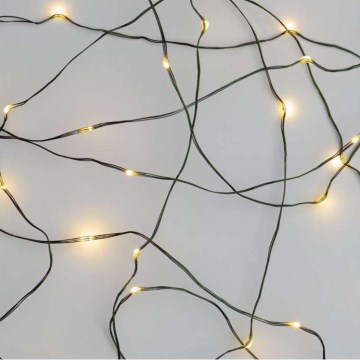 LED Christmas outdoor chain 150xLED/20m IP44 warm white
