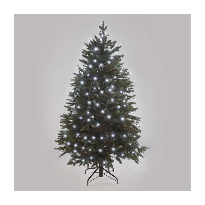 LED Christmas outdoor chain 180xLED/8 modes 23m IP44 cool white