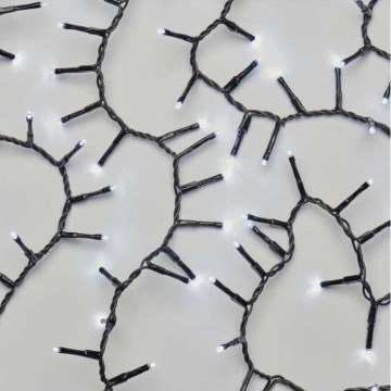 LED Christmas outdoor chain 300xLED/11m IP44 cool white