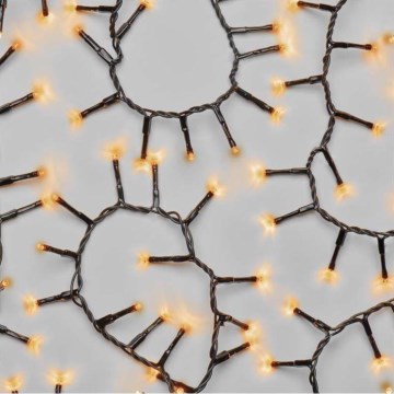 LED Christmas outdoor chain 300xLED/11m IP44 vintage