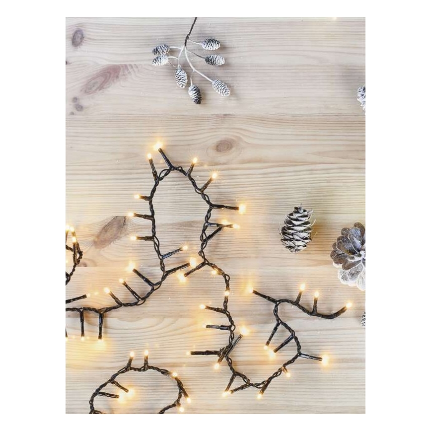 LED Christmas outdoor chain 300xLED/11m IP44 vintage