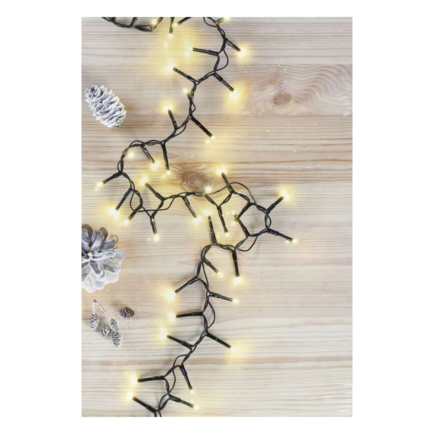 LED Christmas outdoor chain 300xLED/11m IP44 warm white