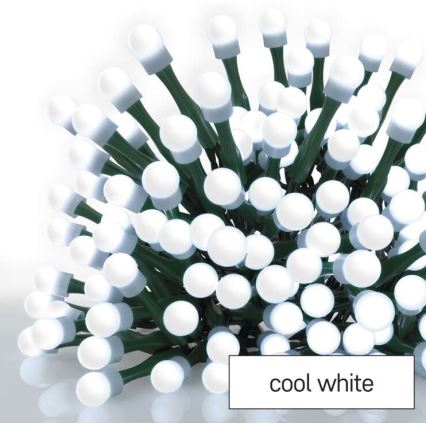 LED Christmas outdoor chain 300xLED/35m IP44 cool white