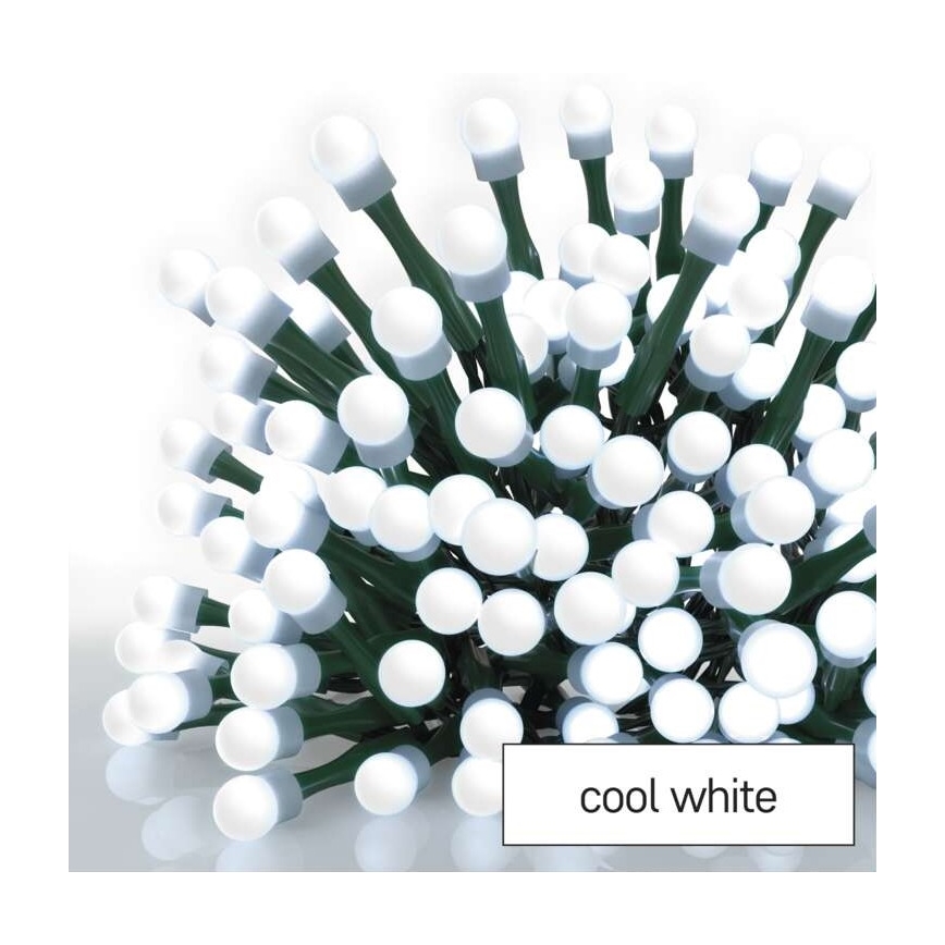 LED Christmas outdoor chain 300xLED/35m IP44 cool white