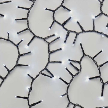 LED Christmas outdoor chain 400xLED/13m IP44 cool white