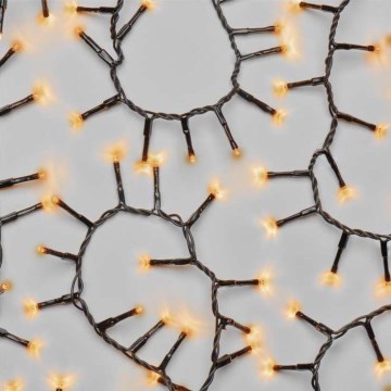 LED Christmas outdoor chain 400xLED/13m IP44 vintage