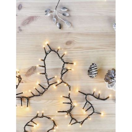 LED Christmas outdoor chain 400xLED/13m IP44 vintage