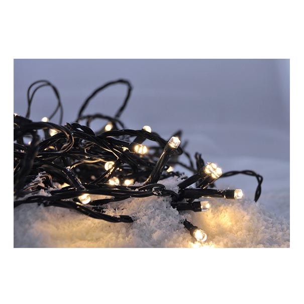 LED Christmas outdoor chain 400xLED/8 functions 25 m IP44 warm white