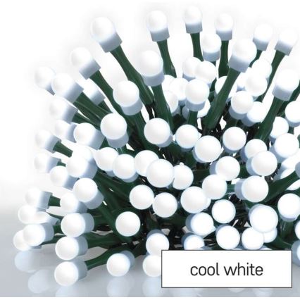 LED Christmas outdoor chain 480xLED/53m IP44 cool white
