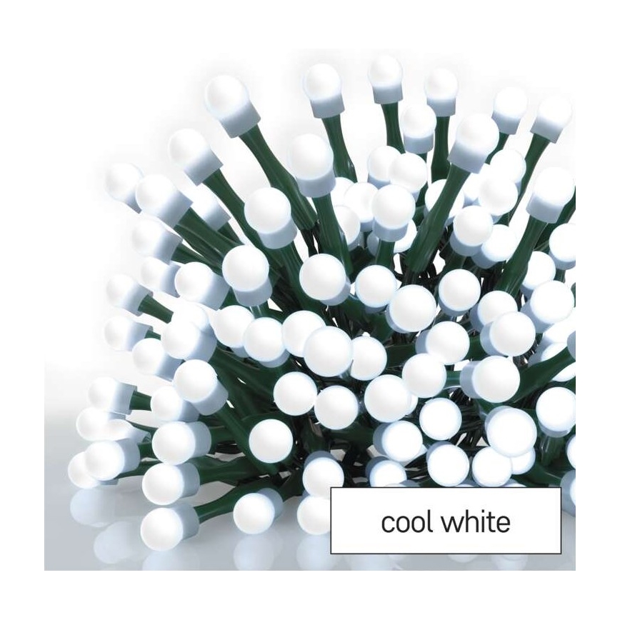 LED Christmas outdoor chain 480xLED/53m IP44 cool white