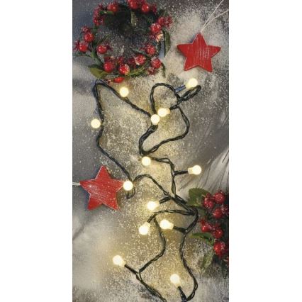 LED Christmas outdoor chain 480xLED/53m IP44 warm white