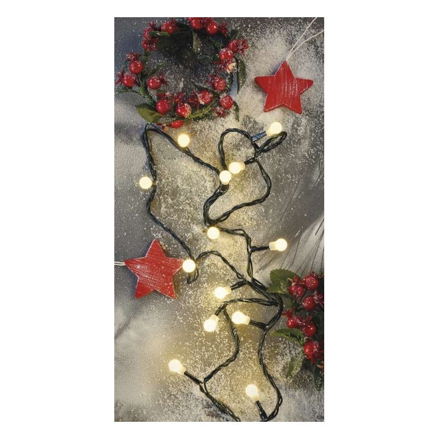 LED Christmas outdoor chain 480xLED/53m IP44 warm white
