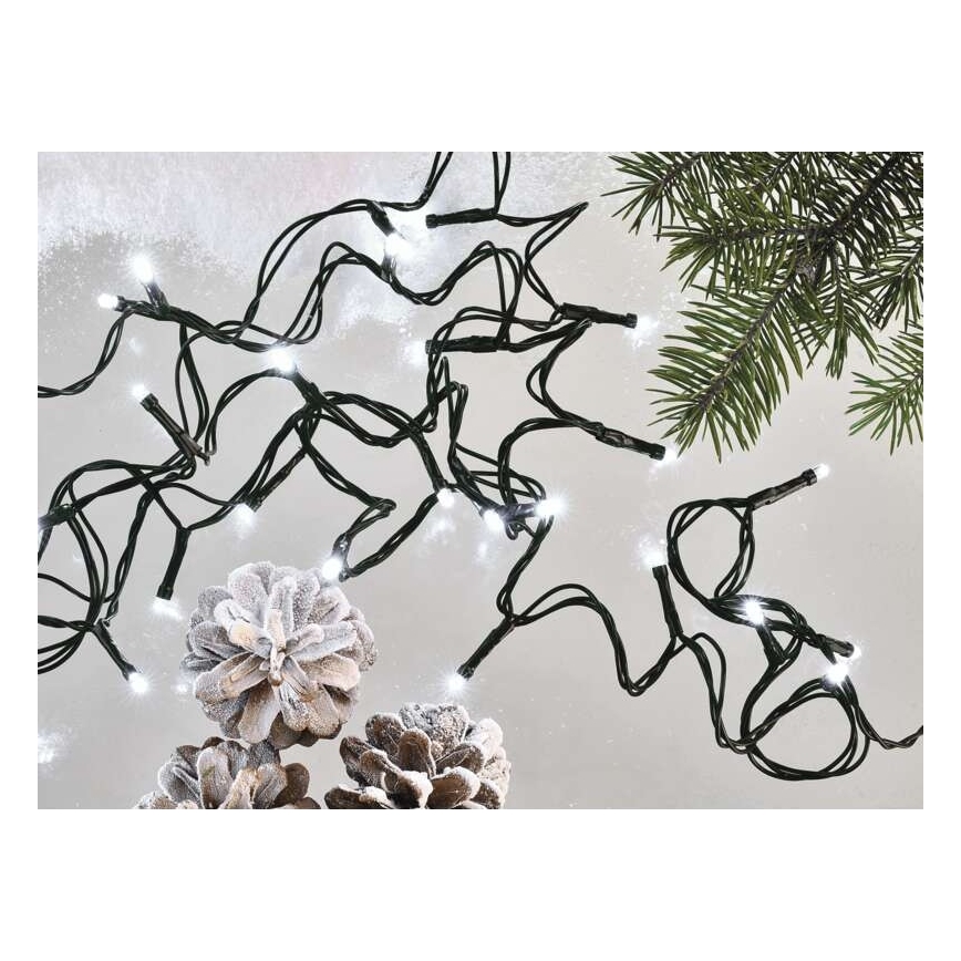 LED Christmas outdoor chain 500xLED/55m IP44 cool white