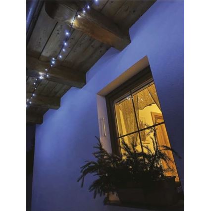 LED Christmas outdoor chain 500xLED/55m IP44 cool white