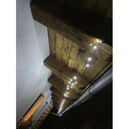 LED Christmas outdoor chain 500xLED/55m IP44 cool white
