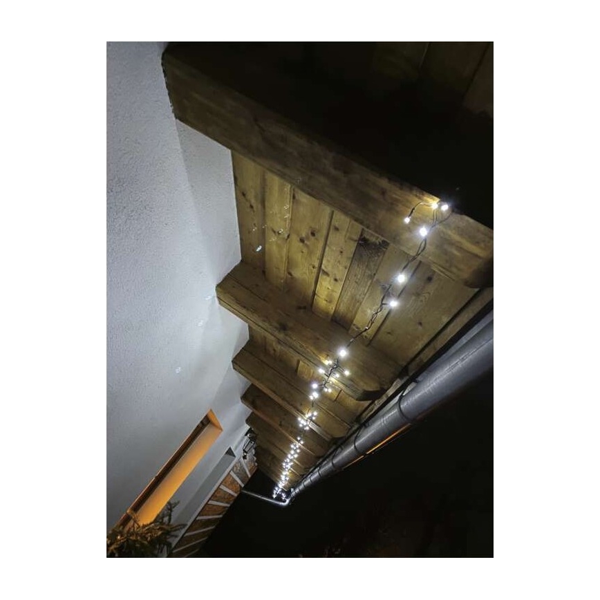 LED Christmas outdoor chain 500xLED/55m IP44 cool white
