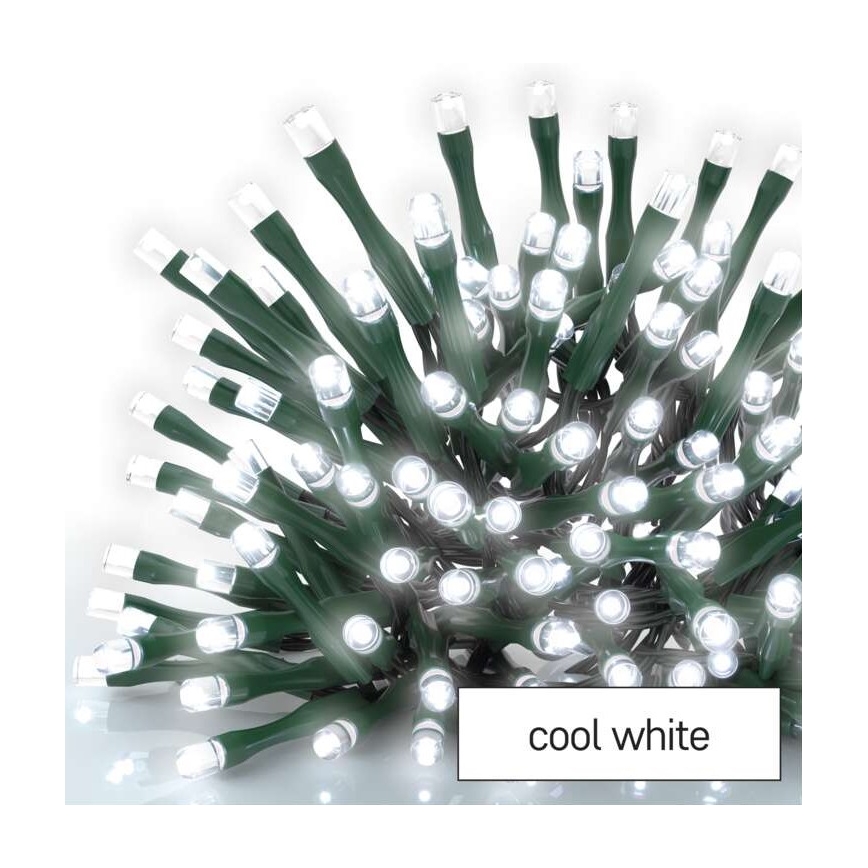 LED Christmas outdoor chain 500xLED/55m IP44 cool white