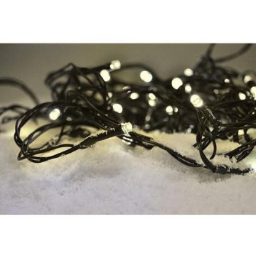 LED Christmas outdoor chain 50xLED/8 functions 8m IP44 warm white