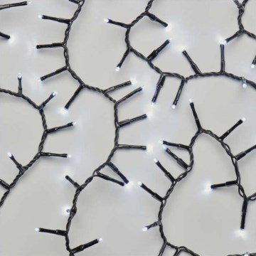 LED Christmas outdoor chain 600xLED/17m IP44 cool white
