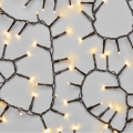 LED Christmas outdoor chain 600xLED/17m IP44 warm white
