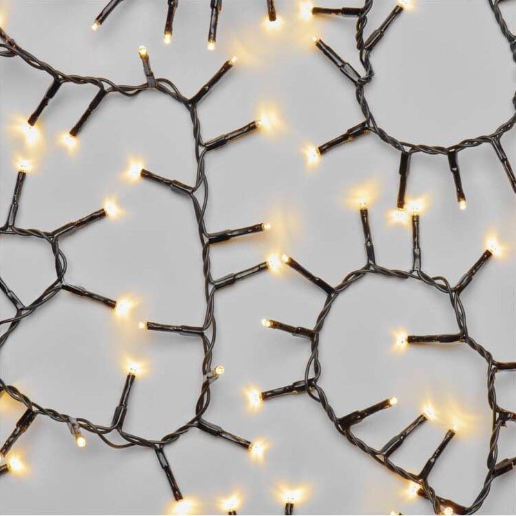 LED Christmas outdoor chain 600xLED/17m IP44 warm white