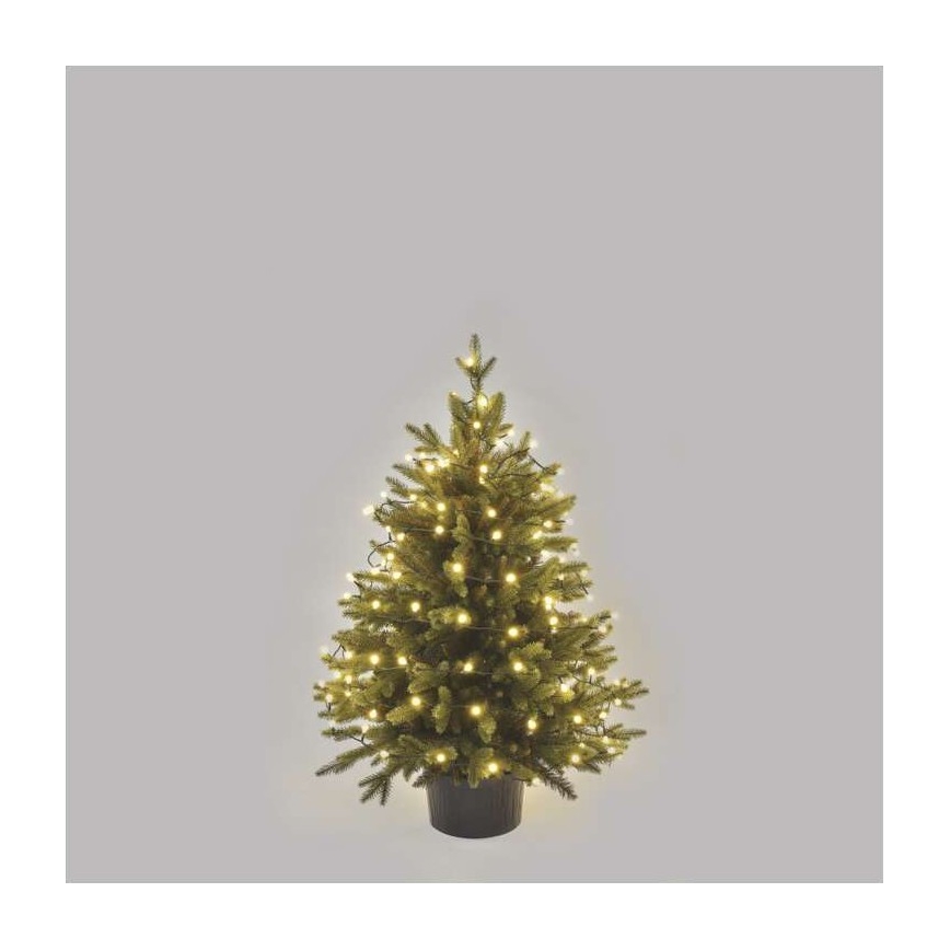 LED Christmas outdoor chain 80xLED/13m IP44 warm white