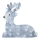 LED Christmas outdoor decoration 40xLED/2,1W/230V IP44 deer