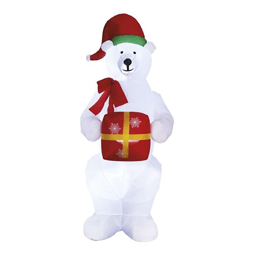 LED Christmas outdoor decoration 4xLED/13W/230V IP44 bear