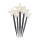 LED Christmas outdoor decoration 5xLED/3xAA IP44 stars