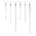 LED Christmas outdoor string lights 160xLED/7m IP44