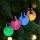 LED Christmas Outdoor String Lights 20 LEDs / 2×AA 2.2 m IP44 Multicolor