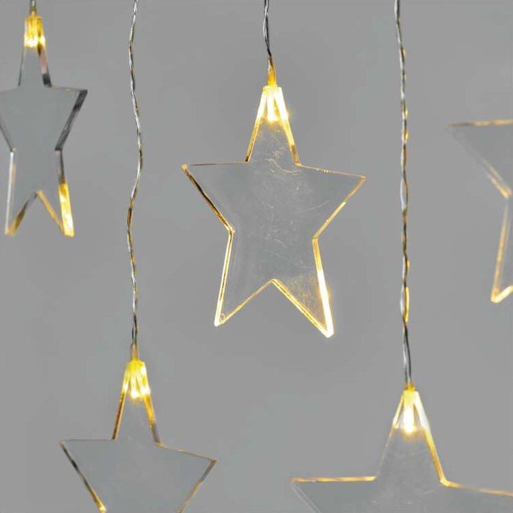 LED Christmas Outdoor String Lights 8xLED/5,84m IP44 Stars